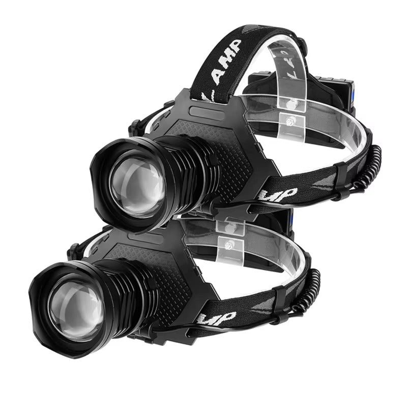 1000lm P70 Rechargeable Headlamp – Super Bright & Waterproof