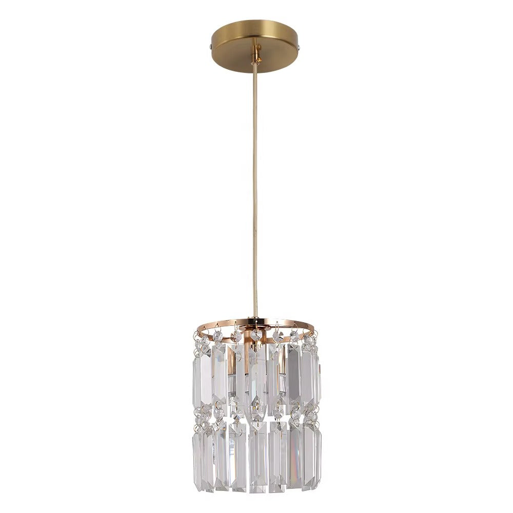 Modern Gold Crystal Pendant Light – Contemporary Design