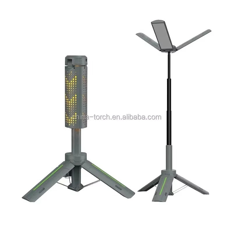 16-Function Rechargeable Folding Work Lamp – 270° Stepless Dimming