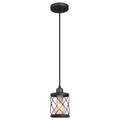 Metal Cage Hanging Pendant Light – Nordic Style for Restaurant Hotel Kitchen
