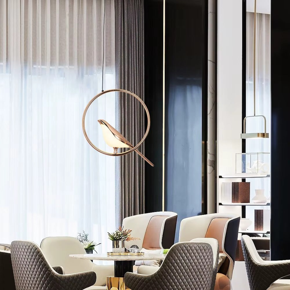 Modern Bird Pendant Light – Decorative Hanging Lamp