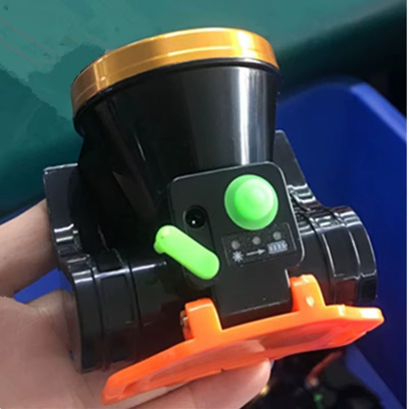 Solar-Powered Portable Headlamp – Africa Night Safe with Power Display