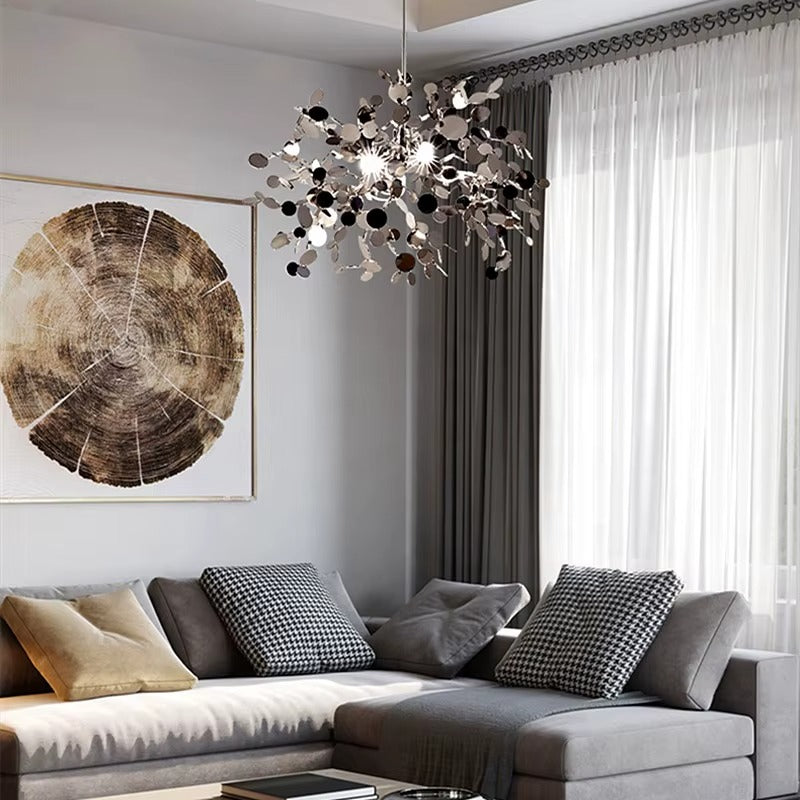 Nordic Simple Stainless Steel Pendant Lamp – Vintage Gold