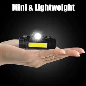 1200mAh Rechargeable LED Headlamp – Lightweight