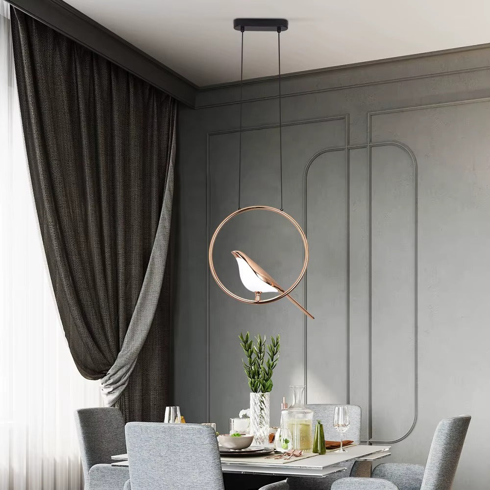 Modern Bird Pendant Light – Decorative Hanging Lamp
