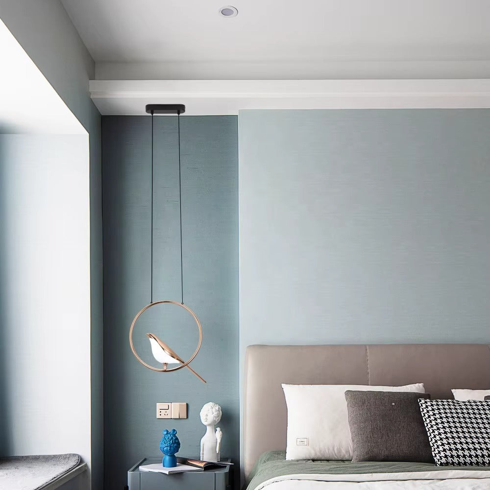 Modern Bird Pendant Light – Decorative Hanging Lamp