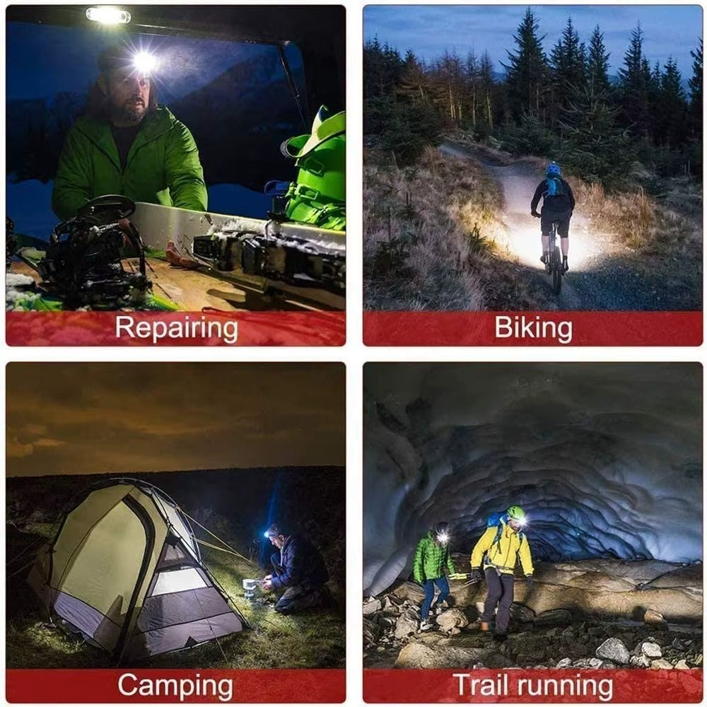 5000K Rechargeable LED Mining Lamp – Power Bank Function