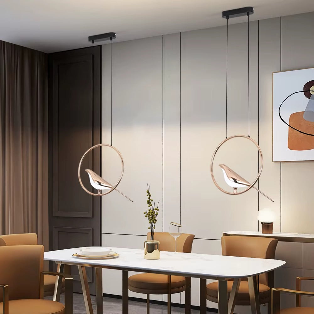 Modern Bird Pendant Light – Decorative Hanging Lamp