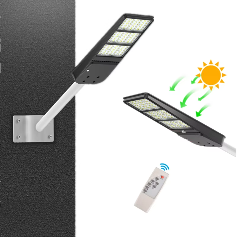 IP65 Solar Security Flood Light – Dusk-to-Dawn, 2000lm, Motion Sensor, Remote Control