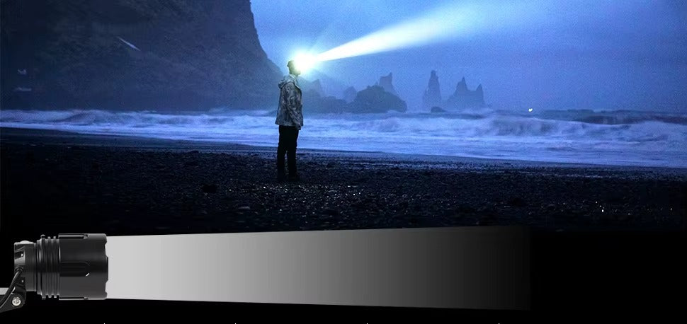 1000lm Rechargeable Zoomable Headlamp – 90° Adjustable